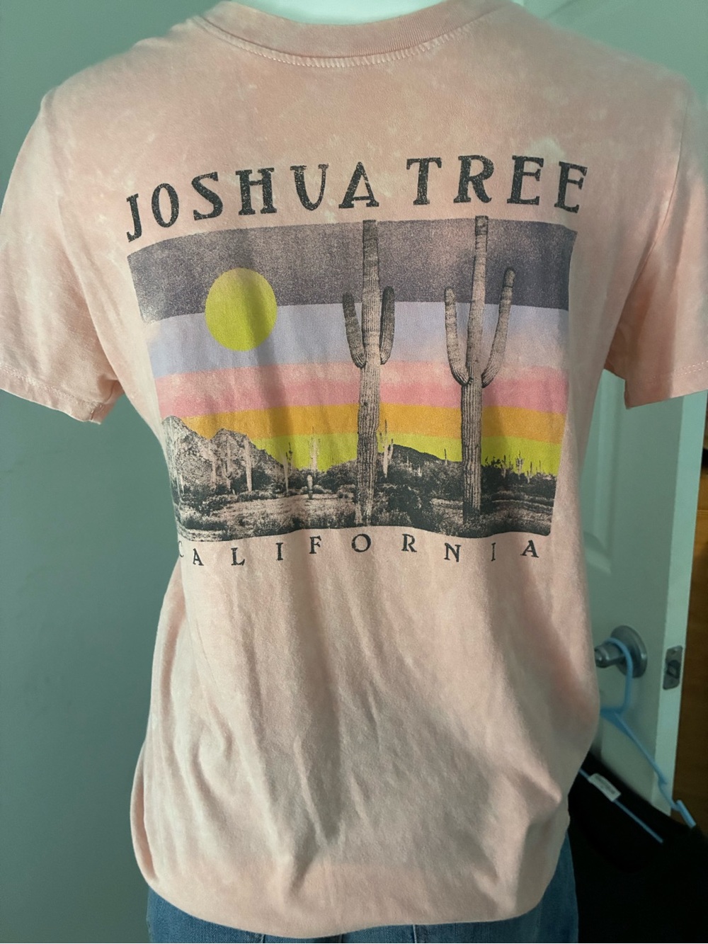 Zoe + Liv Peach Joshua Tree Graphic Tee